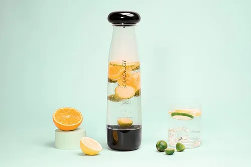 Botella 1litro Sodaology Para Maquina Gasificadora Sodaology