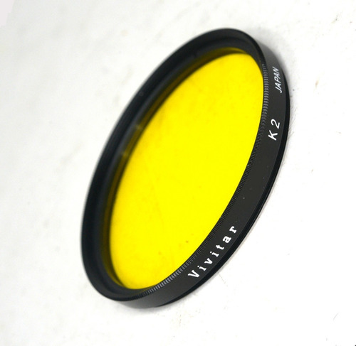 Filtro Amarillo 49 Mm Vivitar  Japon 