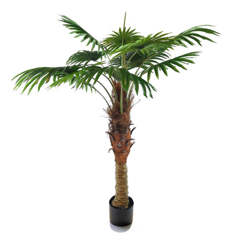 Plantas Artificiales Palmera Alta  1.50 Mts C/maceta