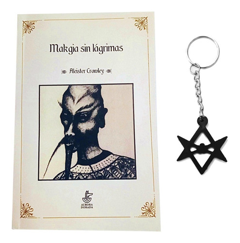 Imagen 1 de 4 de Makgia Sin Lagrimas Aleister Crowley Magia Con Llavero