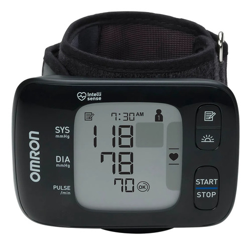 Omron Monitor Presión Arterial De Muñeca Automátic Hem-6132t Color Negro