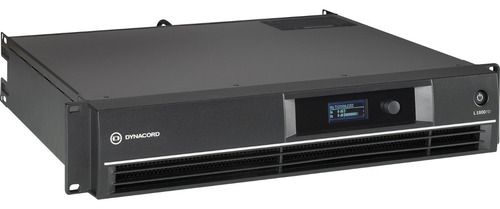 Dynacord L1800fd Amplificador Estéreo De Potencia 2800w Color Negro Potencia De Salida Rms 2800 W