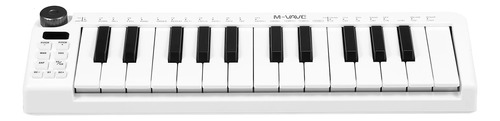 Teclado Midi Recargable M-vave Smk-25mini De 25 Teclas