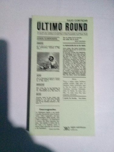 Último Round Tomo 2 Julio Cortazar