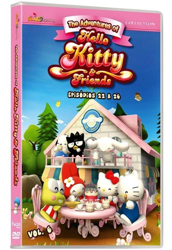 As Aventuras De Hello Kitty E Seus Amigos Vol.6 - Dvd