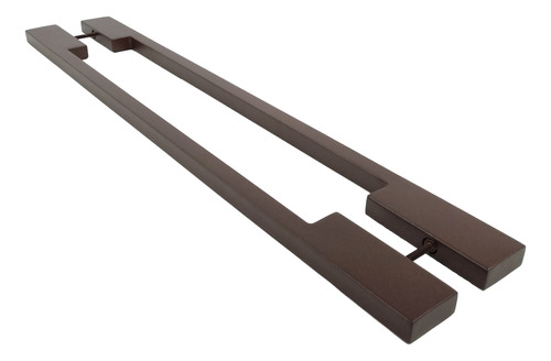 Puxador Para Porta 50x20cm 120cm Corten Inox Iuna Big Thin