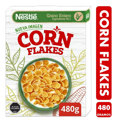 Cereal Corn Flakes De Nestlé - Cereal De Maíz (caja 480 Gr)