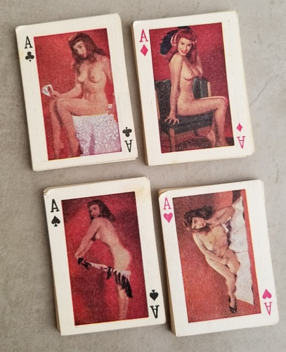 Imagen 1 de 5 de Mazo Cartas Eróticas  De Poker. 55272