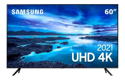 Smart Tv 60  Uhd 4k Samsung 60au7700, Processador Crystal 4k