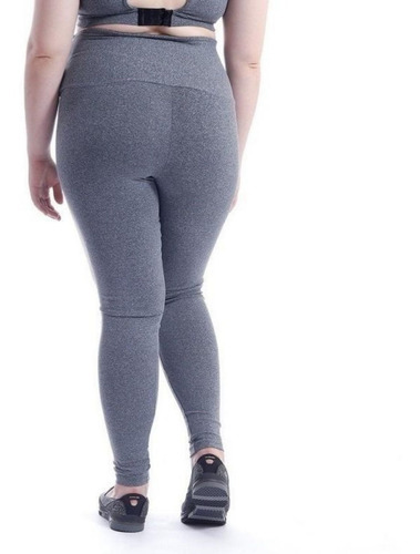 Imagem 3 de 3 de Kit 3 Calça Legging Fitness Lisa Casual Feminina Miusa