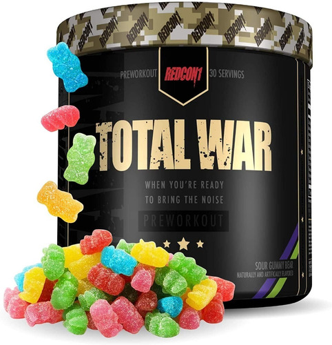 Total War Redcon1 Pre Workout 30 Servicios Lpv Pw2