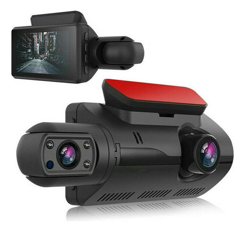 Grabadora De Video Para Coche De 2 Lentes Hd1080p Dash Cam