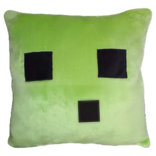 Almohada Peluche De Slime M necraft 40x40cm Cuotas sin inter s