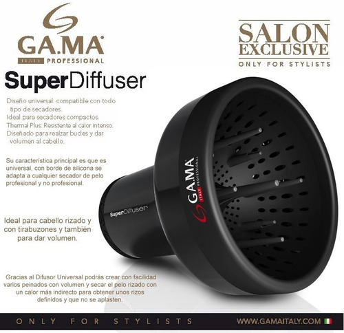 Accesorio Secador De Pelo Cualquier Marca Difusor Pico Aire Boquilla Secador Cabello Standard - Profesional - Peluqueria