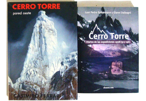 Cerro Torre 2ts Patagonia C.ferrari Cesare Maestri Andes