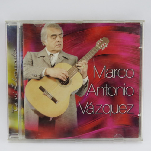 Cd 419 Marco Antonio Vazquez -- Te Vi Llorando