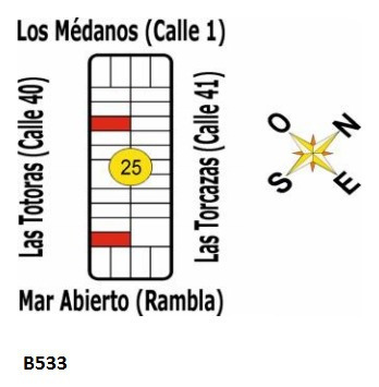 B533 - Solares En Uruguay - La Esmeralda - Dpto De Rocha