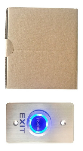 Botón Pulsador Touch Exterior Led Control Acceso