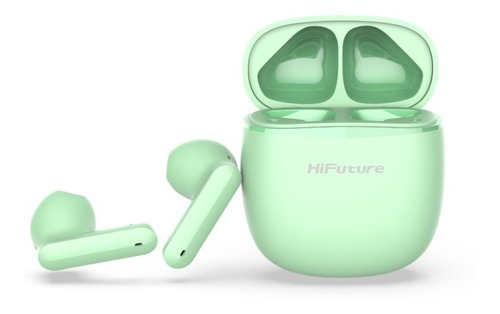 Imagen 4 de 4 de Hifuture Colorbuds Auriculares Tws 5.0 Soft Bass Verde