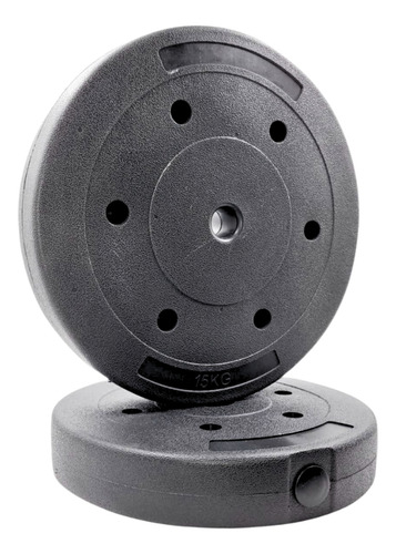 Disco Pvc 15kg Preolímpico (unidad) Envio Gratis