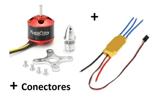 Combo Motor Racerstar Br2212 1000kv+ Esc 30 Amp. Hobbywing