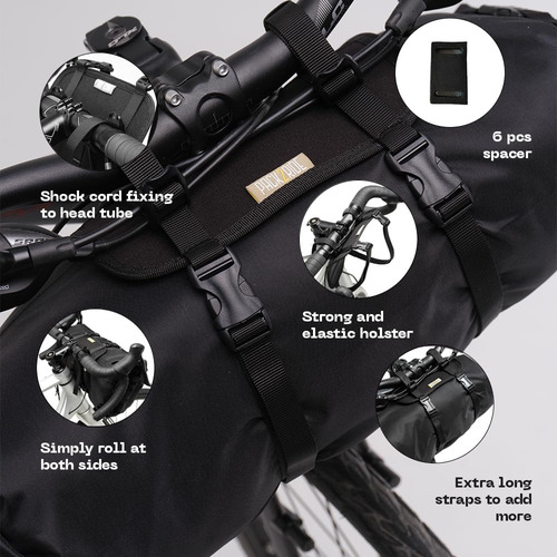 Bolsa De Manillar De Bicicleta Easyrider Pack2ride - Toc De