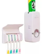 Comprar Dispenser Automatico De Pasta Dental + Porta Cepillos 