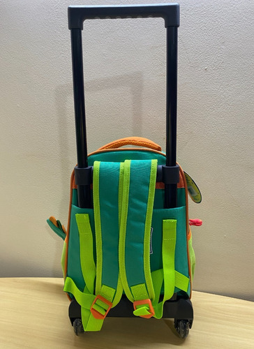 Mochila escolar Nova Rio IN2304-R color dino