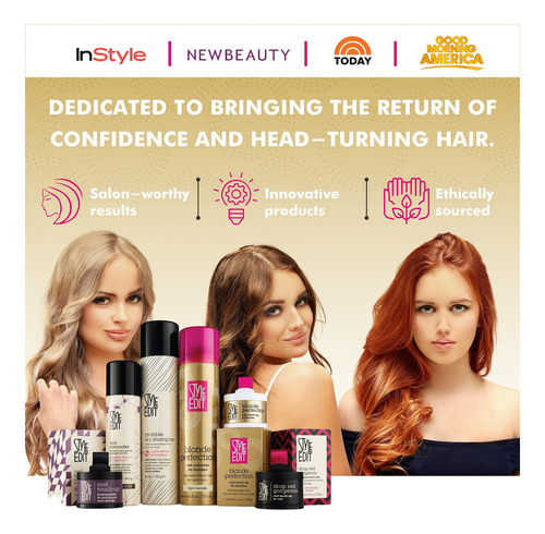 Style Edit Polvo Retocador Raíces: Cubre Canas Entre Visitas