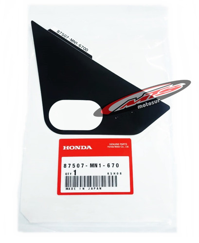 Calco Cacha Lateral Original Honda Xr 600 88-00 Moto Sur