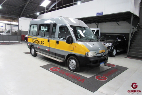 Imagem 3 de 13 de Peugeot Boxer T.a. 2010/2011 20 Lugares Prata