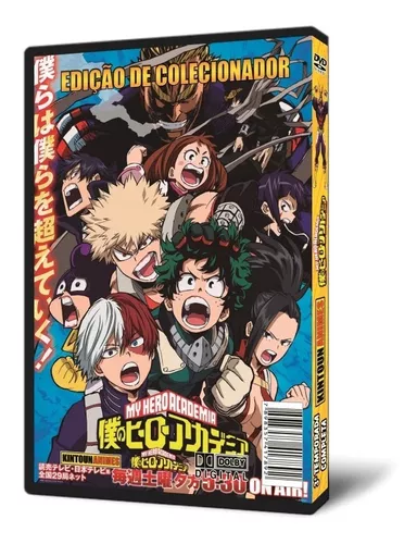 DVD Boku no Hero Academia 2ª Temporada Dublada e Completa