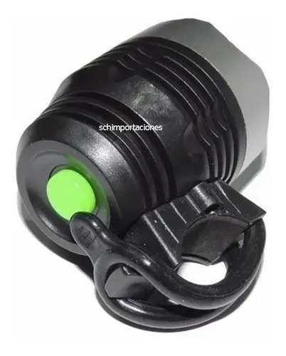 Imagen 2 de 7 de Foco Luz Led Bicicleta Delantera - Triple Función - Original