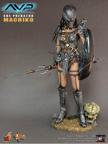 She Predator Machiko Hot Toys Alien V Depredador