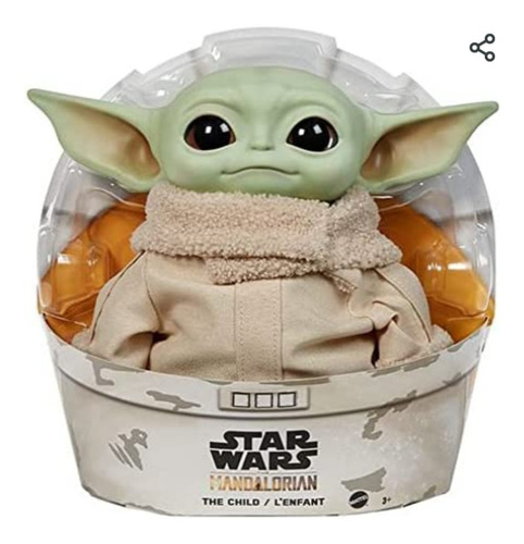 Mattel Star Wars Baby Yoda Peluche Original 