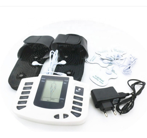 Electroestimulador Digital Electrico Tens 4 Parches De Pulso