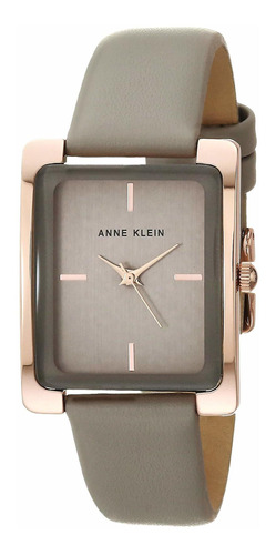 Reloj Mujer Anne Klein Correa De Piel 28 Mm Ak/2706rgtp