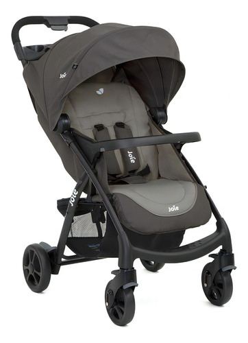 Carriola de paseo Joie Muze travel system dark pewter con chasis color negro