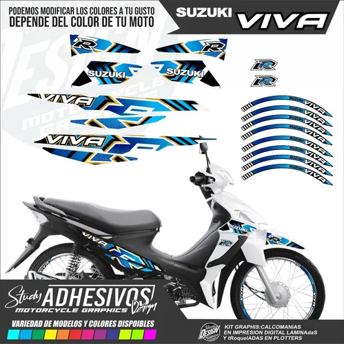 Calcomanias Suzuki Viva R Tipo Originales