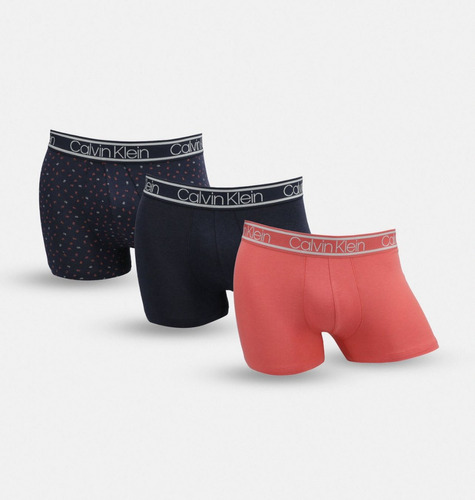 Calvin Klein Boxer Microfiber Stretch Pack 3 - Envio Gratis