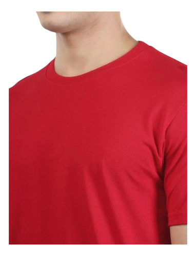 Playera Hombre 2pz Cuello Redondo Manga Corta 100% Algodon