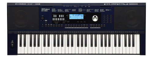 Teclado Roland Ex30 Arranger, 61 teclas, teclado eletrônico preto