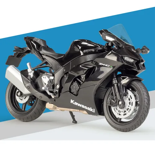 2021 Kawasaki Ninja Zx-10r Negro Miniatura Metal Moto 1/12 2021 Kawasaki Ninja Zx-10r Negro Miniatura Metal Moto 1/12