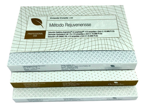 Metodo Rejuvenensse Dermclar ( Mesoter - mL a $4083