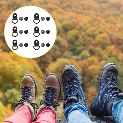 30 Juegos De Prácticos Botones Para Zapatos, Hebilla Concisa