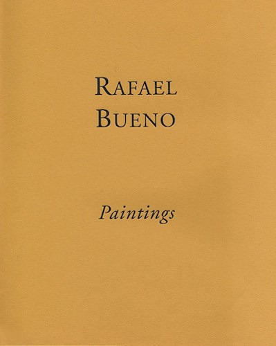 Rafael Bueno, De Sergio Chejfec. Editorial Vasari, Tapa Dura En Español