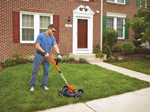 Imagen 6 de 10 de Podadora Desbrozadora Bordeadora 3-1 Black+decker Mte912b3