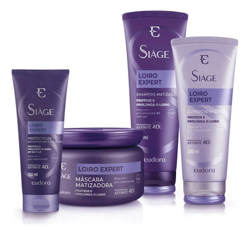 Condicionador Siage Loiro Expert - Eudora