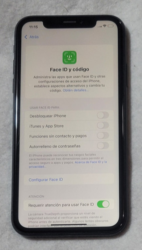 Apple Iphone Xr 64 Gb - No Red Negro (Usado)