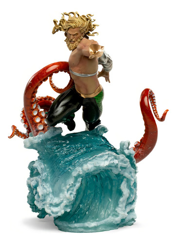 Estátua Aquaman - Dc Comics - Art Scale 1/10 - Iron Studios (Usado)